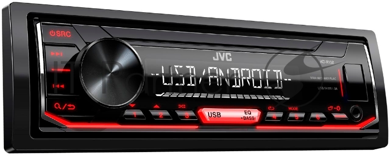 Автомагнитола JVC KD-X152M 1DIN 4x50Вт