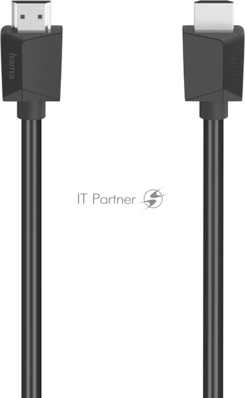 Кабель аудио-видео Hama H-205005 HDMI/HDMI (f) 1.5м. черный (уп.:1шт) (00205005)