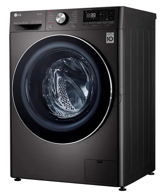 Стиральная машина LG F4WV910P2SE пан.англ. класс: A загр.фронтальная макс.:10.5кг черный