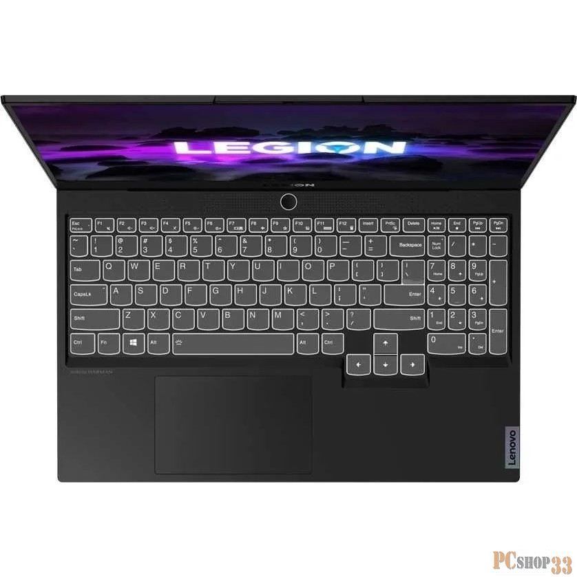 Ноутбук Lenovo Legion S7 15ACH6 Ryzen 7 5800H 32Gb SSD512Gb NVIDIA GeForce RTX 3050 Ti 4Gb 15.6 IPS FHD (1920x1080) noOS black WiFi BT Cam