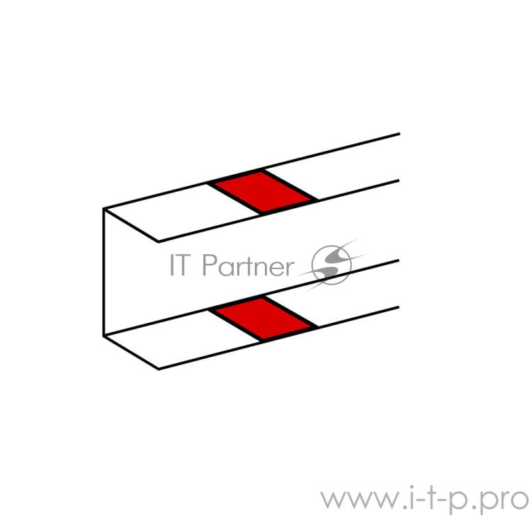 LEGRAND Кабель-каналы, аксессуары Legrand 010696 Накладка на стык профиля - на защелках - для односекционных кабель-каналов DLP 50х105 - белый