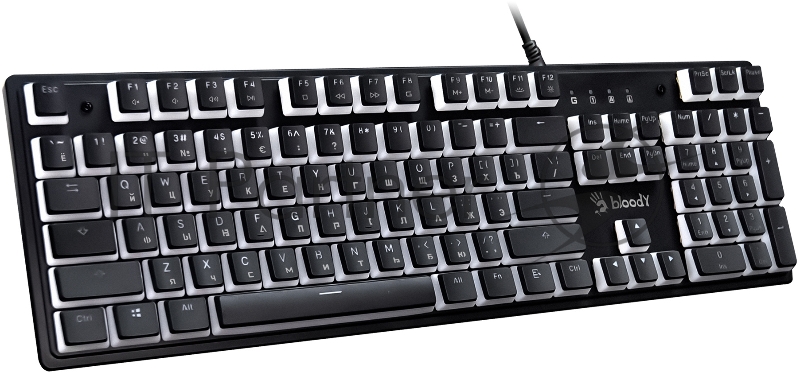 Клавиатура A4Tech Bloody S510RP механическая черный USB for gamer LED