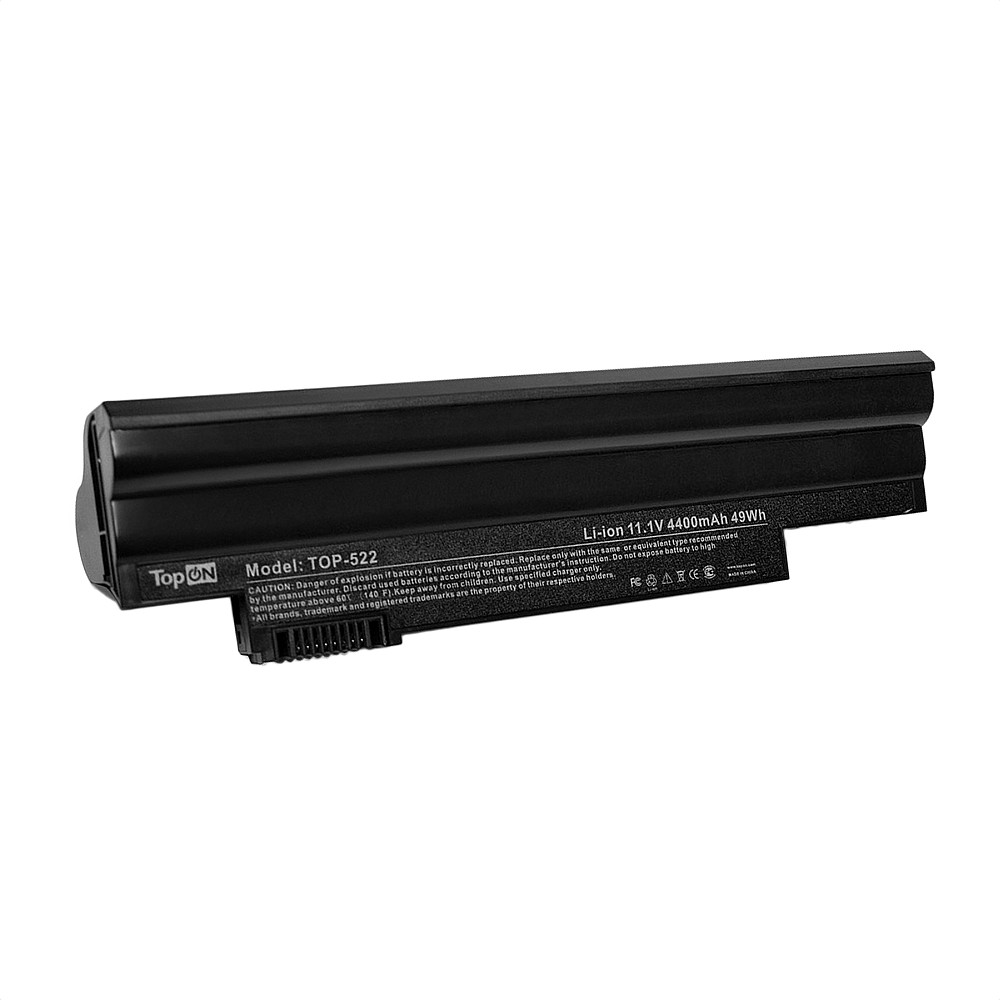 Аккумулятор для ноутбука Acer Aspire One D255, D260, 522, LT25 Series. 11.1V 4400mAh 49Wh. AL10A31, NAV70.