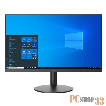 Моноблок MSI Pro AP241 11M-279RU 23.8 Full HD PG G6405 (4.10) 4Gb SSD128Gb UHDG 610 Windows 11 Professional GbitEth WiFi BT 120W черный 1920x1080