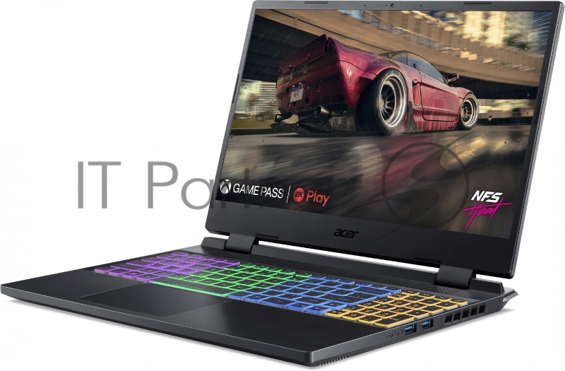 Ноутбук Acer Nitro 5 AN515-46-R8QP 15.6(1920x1080)/AMD Ryzen 9 6900HX(3.3Ghz)/16384Mb/1024SSD GeForce RTX3070Ti(8192Mb)/Cam/BT/WiFi/ 1y/2.4kg/Black/noOS + EN kbd, Английская клавиатура