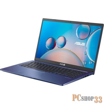 Ноутбук Asus Vivobook 15 X515EA-BQ851 Core i5 1135G7 8Gb SSD256Gb Intel UHD Graphics 15.6 IPS FHD (1920x1080) noOS blue WiFi BT Cam