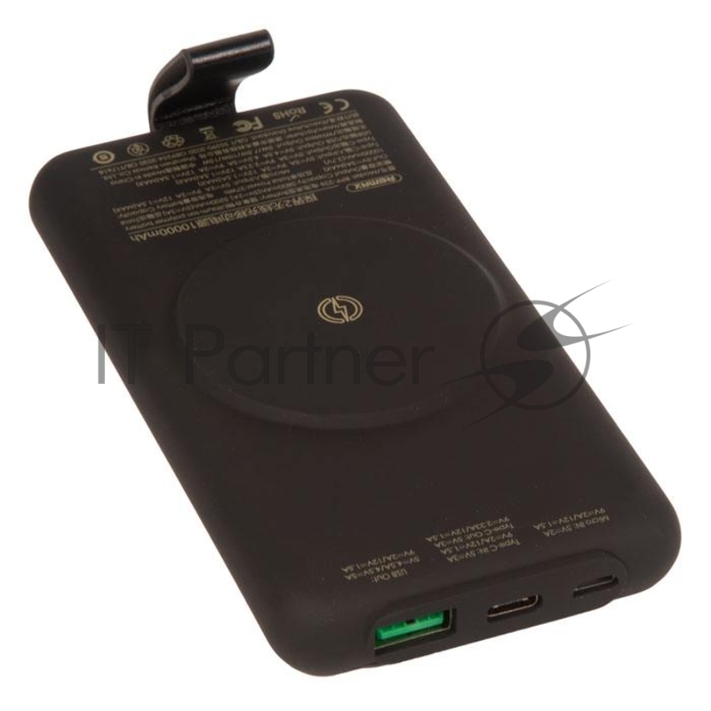 внешний аккумулятор REMAX RPP-226 Tangee II Series QC 22.5W + PD 20W Magnetic Wireless Power Bank, 3.0A, (10000mAh), черный