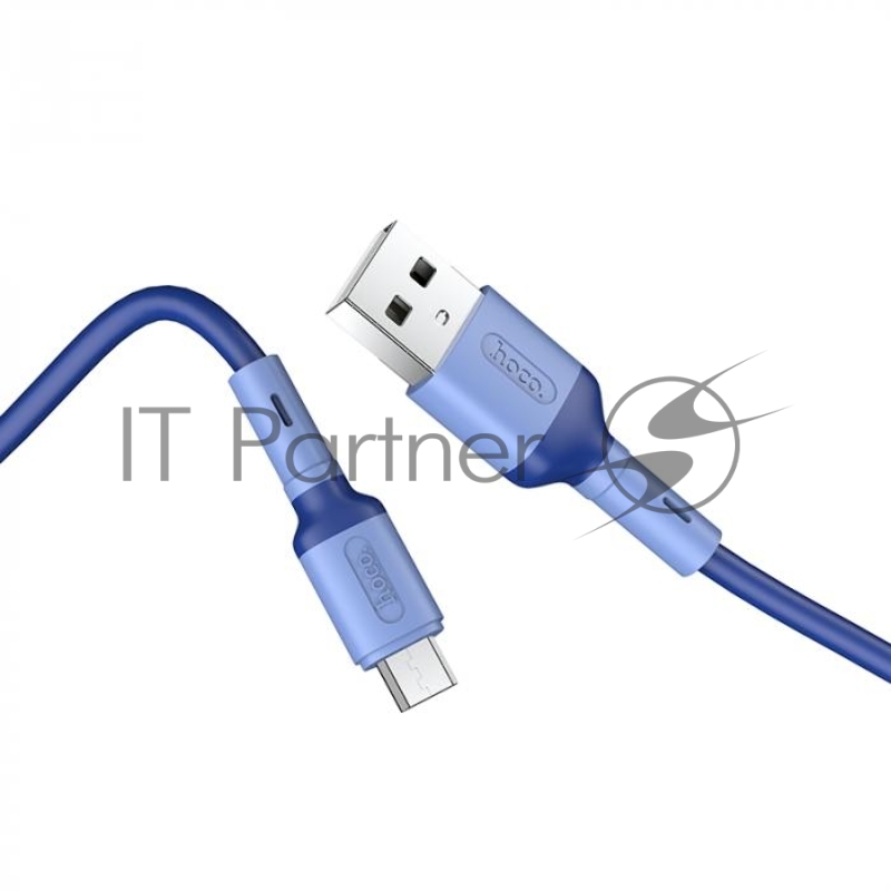 Кабель USB HOCO X65 Prime для Type-C, 3.0А, длина 1.0м, синий