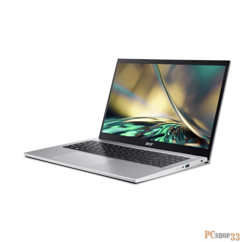 Ноутбук Acer Aspire 3 A315-24P-R2UH Ryzen 3 7320U 8Gb SSD256Gb AMD Radeon 15.6 IPS FHD (1920x1080) Windows 11 silver WiFi BT Cam