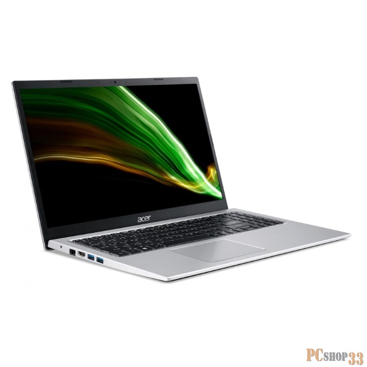 Ноутбук Acer Aspire 3 A315-35-C94J Celeron N4500 4Gb SSD128Gb Intel UHD Graphics 15.6 IPS FHD (1920x1080) Windows 11 silver WiFi BT Cam