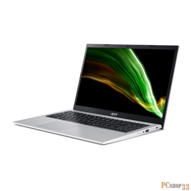Ноутбук Acer Aspire 3 A315-35-C94J Celeron N4500 4Gb SSD128Gb Intel UHD Graphics 15.6 IPS FHD (1920x1080) Windows 11 silver WiFi BT Cam
