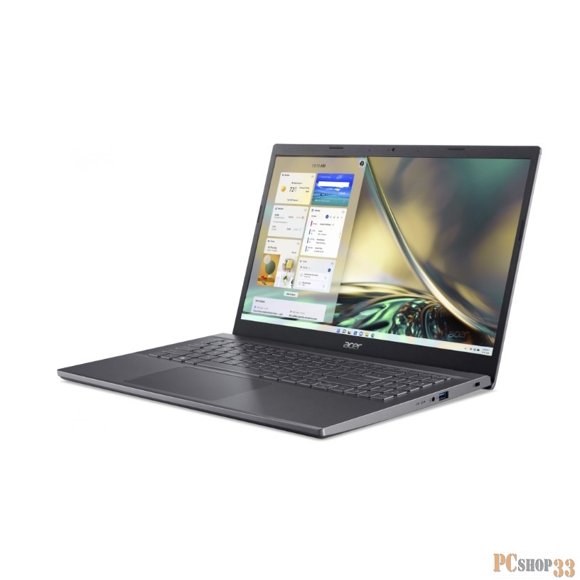 Ноутбук Acer Aspire 5 A515-57-51W3 Core i5 1235U 16Gb SSD512Gb Intel UHD Graphics 15.6 IPS FHD (1920x1080) Eshell grey WiFi BT Cam