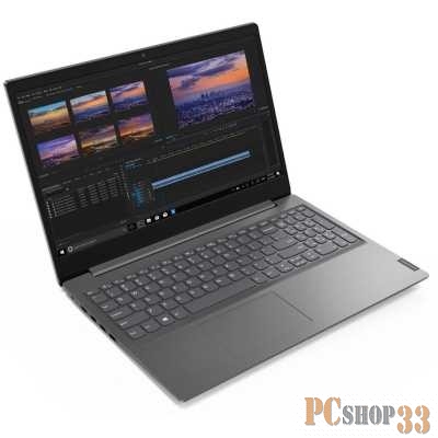 Ноутбук Lenovo V15-IIL Core i3 1005G1 8Gb SSD256Gb Intel UHD Graphics 15.6 TN FHD (1920x1080) Windows 10 Professional grey WiFi BT Cam (82C500JTIX)