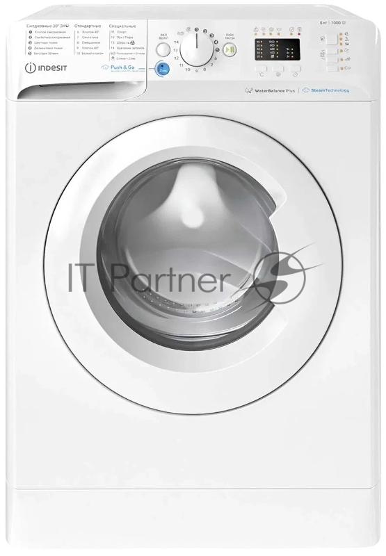 Стиральная машина Indesit BWSA 61051 WWV RU