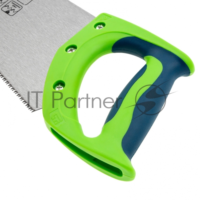 Ножовка по дереву Зубец, 350 мм, 11 TPI, зуб 2D, калёный зуб, 2-х компонентная рукоятка// Сибртех