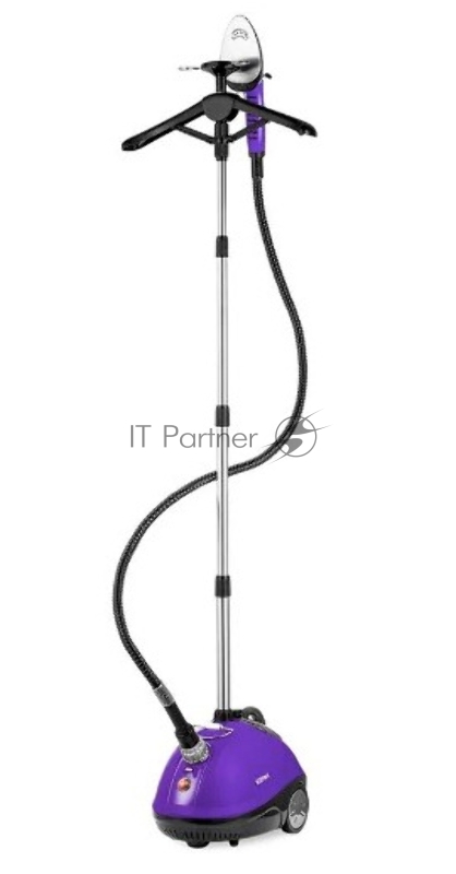 Отпариватель напольный Kitfort КТ-9123-1 1960Вт черный/фиолетовый