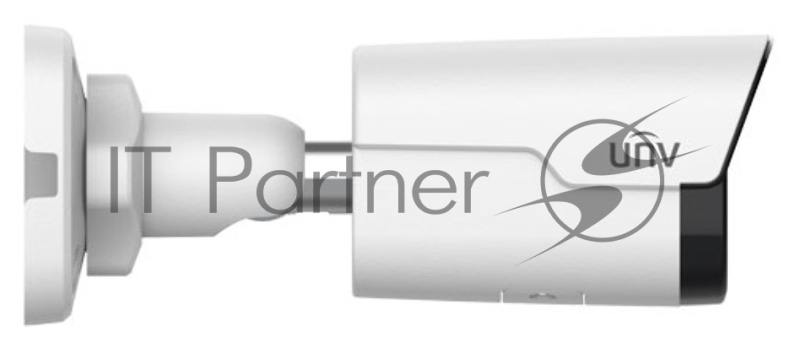 Видеокамера Uniview IP цилиндрическая, 1/2.7 4 Мп КМОП @ 30 к/с, ИК-подсветка до 50м., LightHunter 0.003 Лк @F1.6, объектив 2.8 мм, WDR, 2D/3D DNR, Ultra 265, H.265, H.264, MJPEG, 3 потока, встроенны