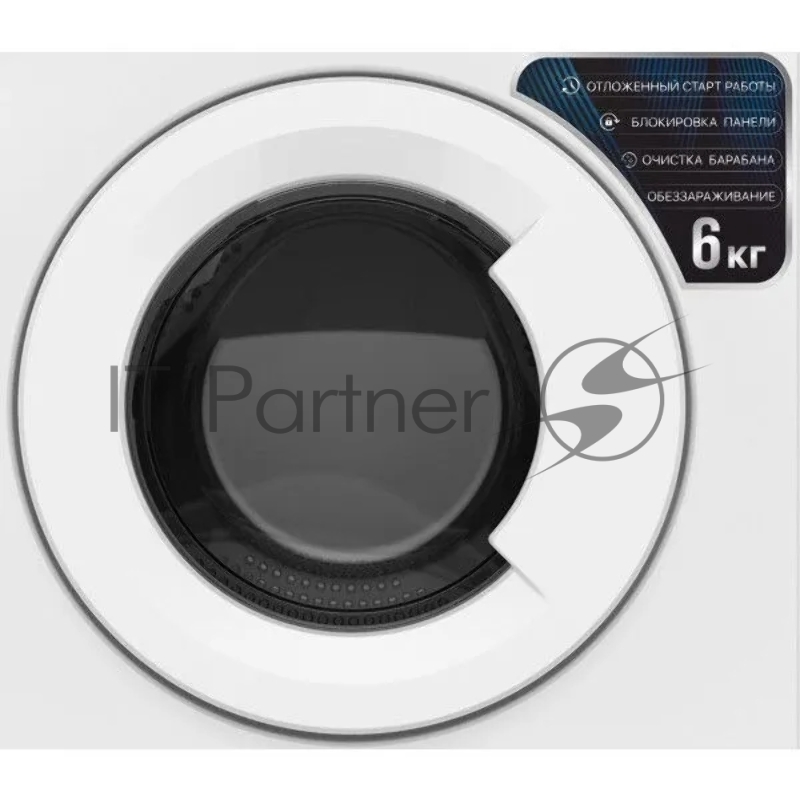 Стиральная машина OPTIMA OWM-6048W (6 кг/1000 об.,16 реж.,темп.+90С,обеззаражив.,A+ белый)
