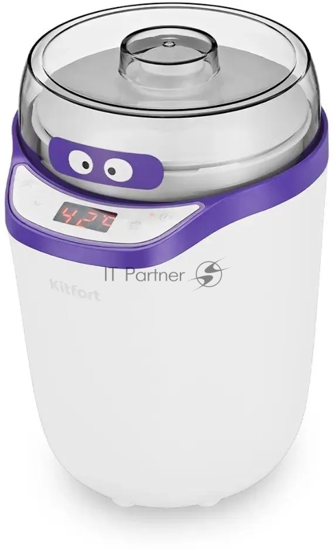 Йогуртница Kitfort КТ-2077-1 фиолетовый
