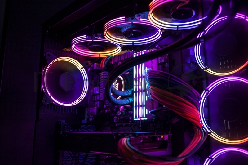 Корпус 1STPLAYER STEAM PUNK SP8 / ATX, tempered glass side panel, RGB fans controller & remote / 3x 120mm RGB fans inc. / SP8-G3