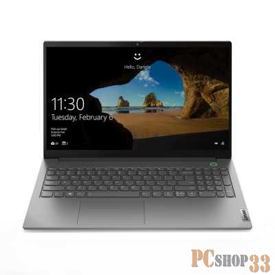 Ноутбук 15.6 IPS FHD Lenovo Thinkbook 15 G2 ITL grey (Core i7 1165G7/16Gb/512Gb SSD/noDVD/VGA int/FP/no OS) ((20VE0044EU))