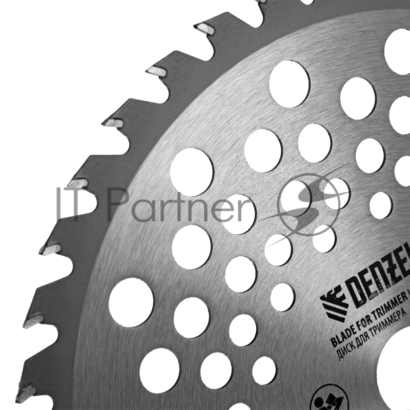Диск для триммера, 230 х 25,4 толщина 1,3 мм, 40 зубьев// Denzel