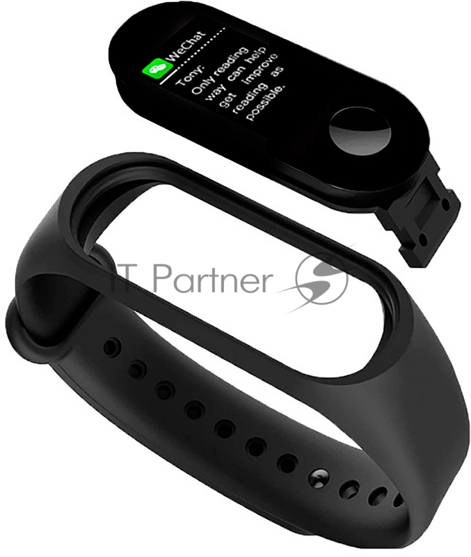 Смарт-браслет SunWind SB20 TFT корп.:черный рем.:черный (SB20B)