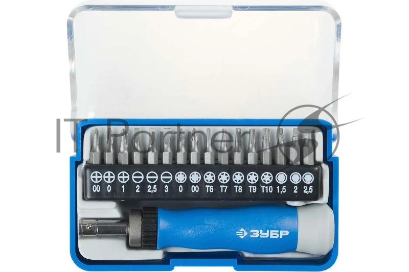 Реверсивная отвертка Т-17 для точных работ 17 предм., ЗУБР