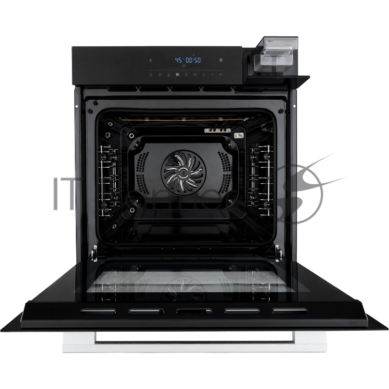 Духовой шкаф/ Электрический, 60 см, 66 л, 10 режимов, традиционная очистка, черный