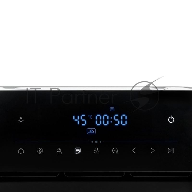 Духовой шкаф/ Электрический, 60 см, 66 л, 10 режимов, традиционная очистка, черный