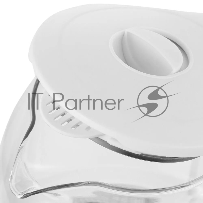 Чайник электрический Kitfort КТ-6169 1.8л. 2200Вт белый (корпус: пластик/стекло)