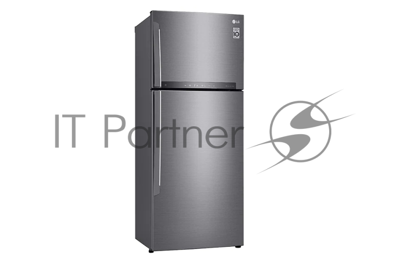 Холодильник LG GC-H502HMHZ серебристый двухкамерный