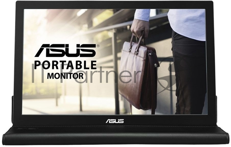 МОНИТОР 15.6 ASUS MB169B+ Black (IPS, LED, Wide, 1920x1080, 14ms, 160°/160°, 200 cd/m, 700:1, +USB,