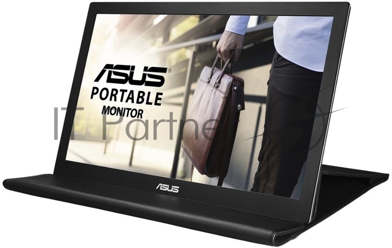 МОНИТОР 15.6 ASUS MB169B+ Black (IPS, LED, Wide, 1920x1080, 14ms, 160°/160°, 200 cd/m, 700:1, +USB,