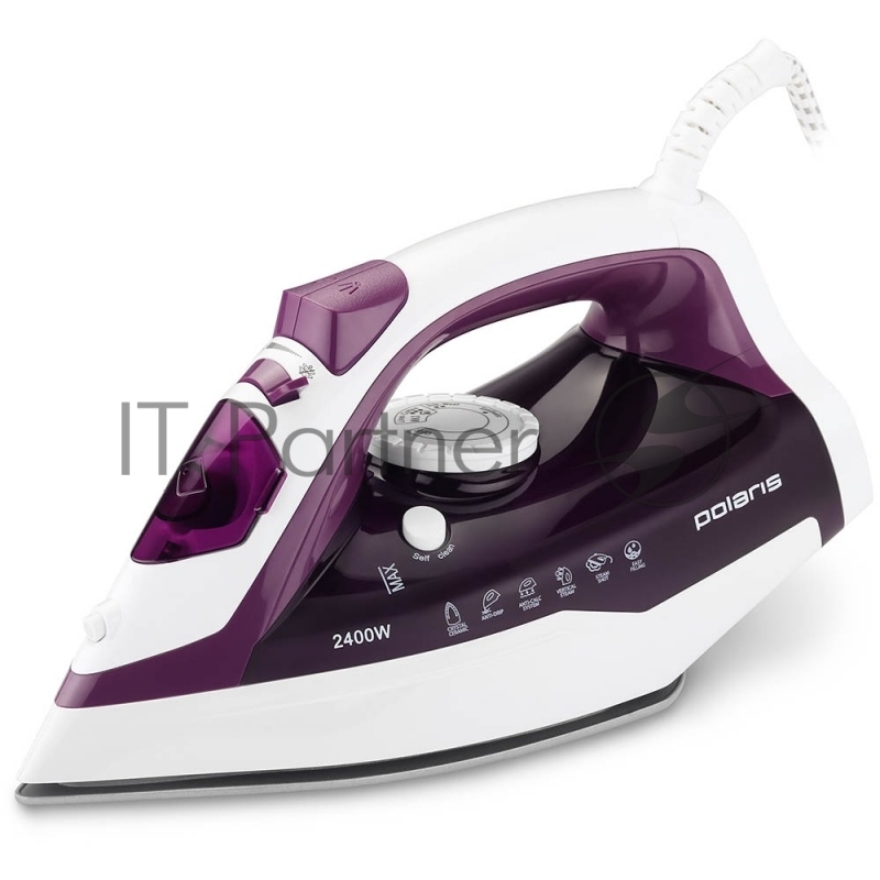 Утюг POLARIS PIR2478K белый/фуксия 2400Вт