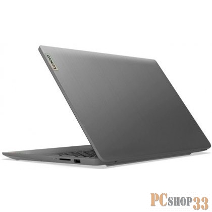 Ноутбук 15.6 IPS FHD Lenovo IdeaPad 3 grey (Core i3 1115G4/8Gb/512Gb SSD/noDVD/VGA int/no OS) (82H8005LRK)