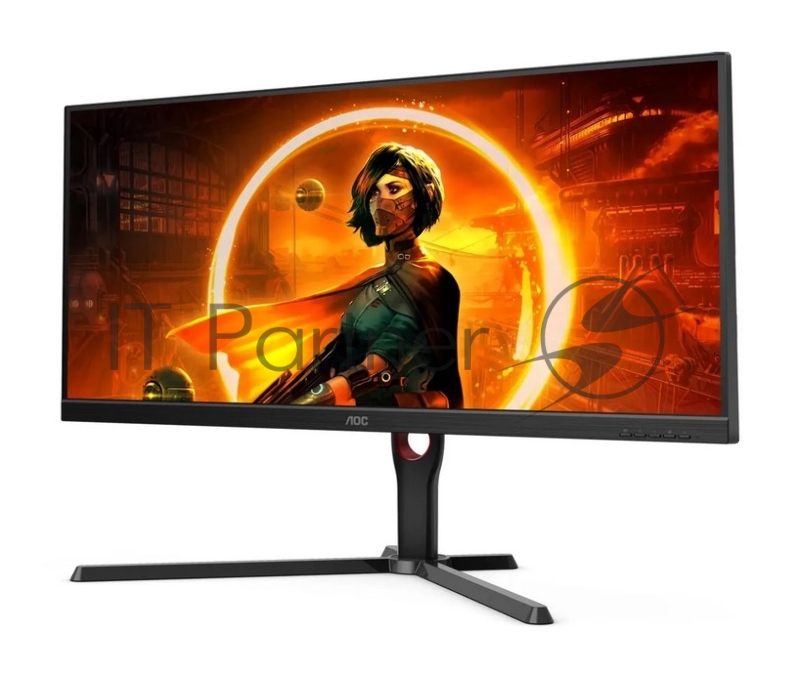 МОНИТОР 34 AOC U34G3XM Black (VA, 3440x1440, 144Hz, 1 ms, 178°/178°, 300 cd/m, 80M:1, +2xHDMI 2.0, +DisplayPort 1.4)