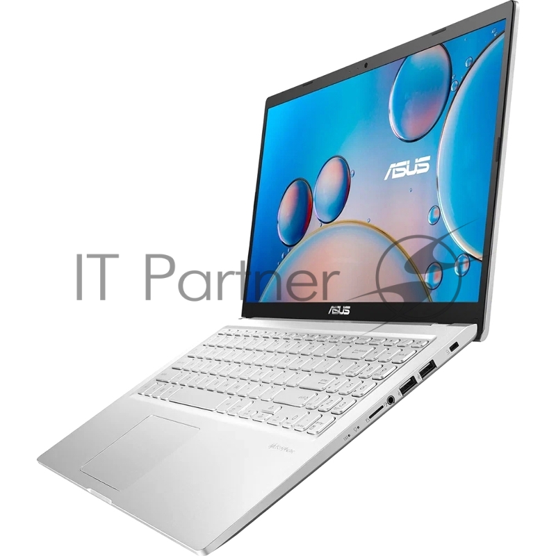 Ноутбук ASUS X515JA-BQ3021 15.6(1920x1080 (матовый) IPS)/Intel Core i5 1035G1(1Ghz)/8192Mb/512PCISSDG UHD Graphics/Cam/BT/WiFi/37WHr/war 1y/1.8kg/Transparent Silver/DOS + /fTPM /пласт.корп