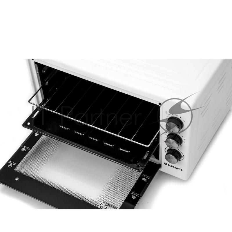 Мини-печь KRAFT KF-MO 4500 W белый