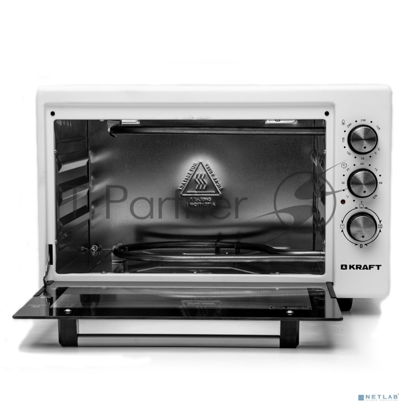 Мини-печь KRAFT KF-MO 4500 W белый