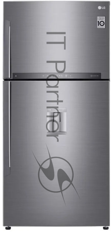 Холодильник LG GR-F802HMHU серый металлик (двухкамерный)