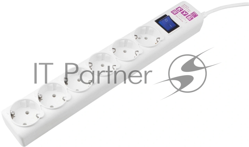 Фильтр-удл. PC сер. 5 м 6 р 16А SPG6-16-5М