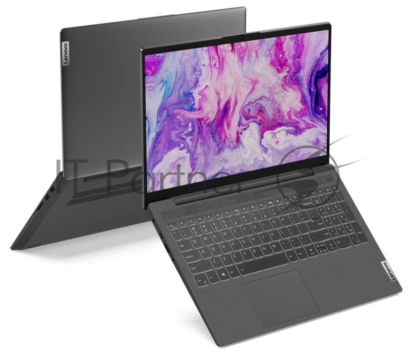 Ноутбук 15.6 IPS FHD Lenovo IdeaPad 5 black (Core i7 1165G7/16Gb/512Gb SSD/MX450 2Gb/noOS) ((82FG00RPAK))