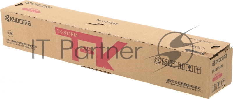 Картридж лазерный Kyocera TK-8118M пурпурный (6000стр.) для Kyocera M8124cidn/M8130cidn