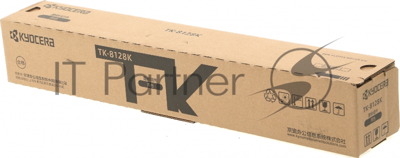 Картридж лазерный Kyocera TK-8128K черный для Kyocera M8124cidn/M8130cidn