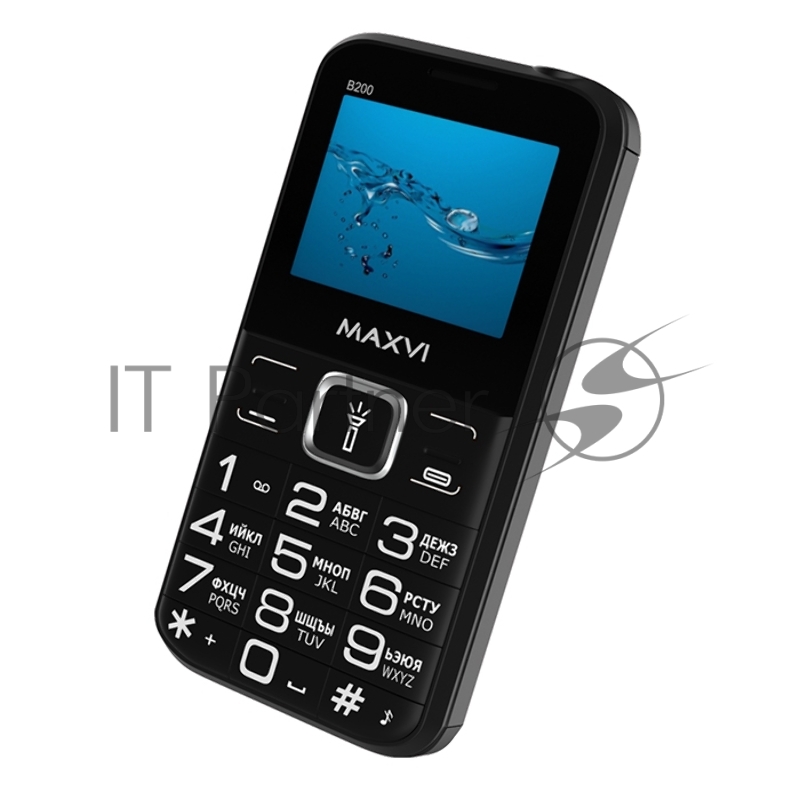 Мобильный телефон Maxvi B200 black