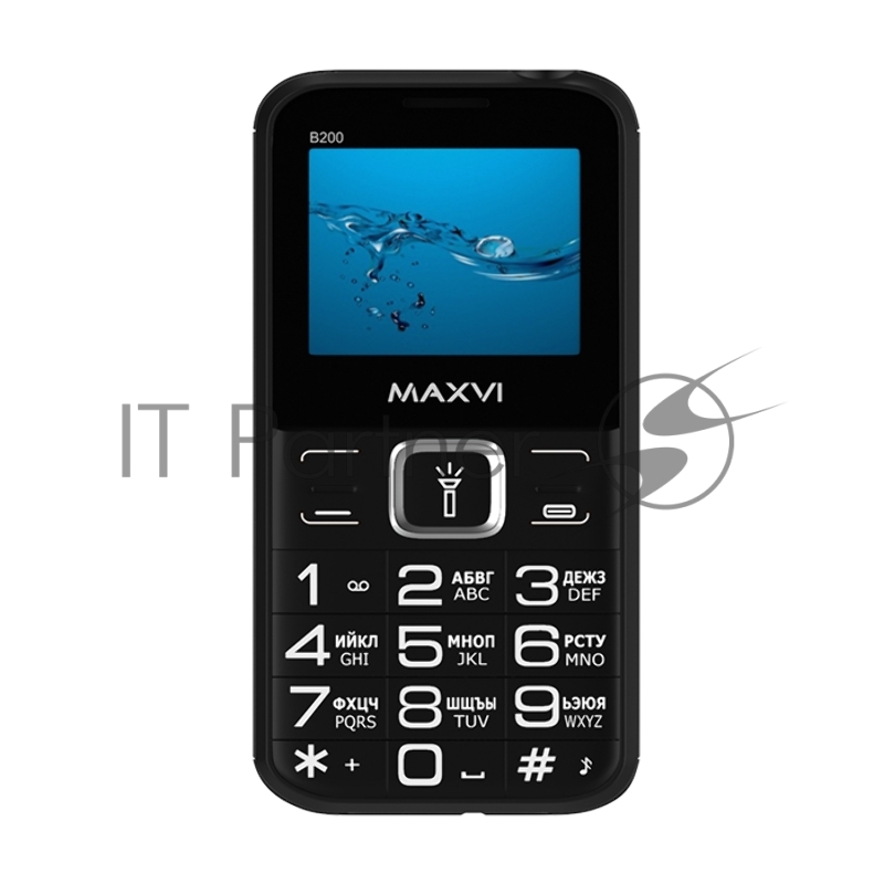 Мобильный телефон Maxvi B200 black