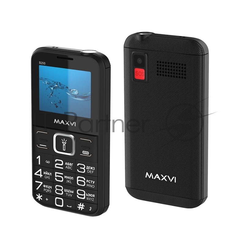 Мобильный телефон Maxvi B200 black
