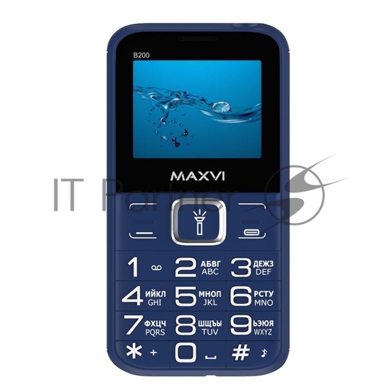 Мобильный телефон Maxvi B200 blue