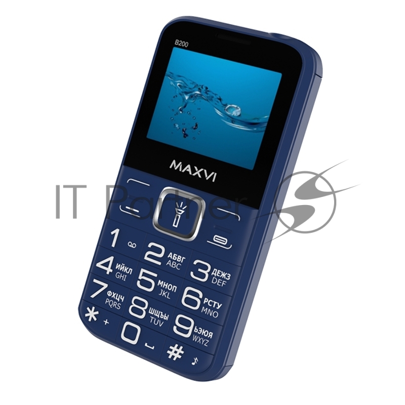 Мобильный телефон Maxvi B200 blue